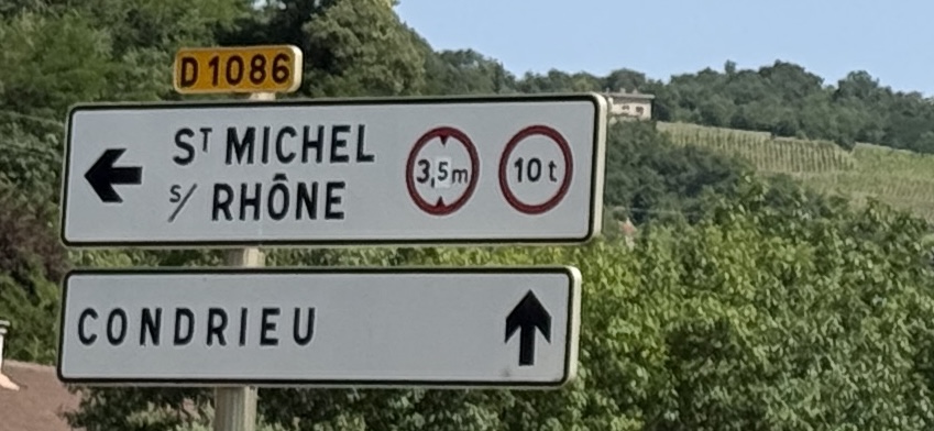 Vienne -> Valence -> Tarascon